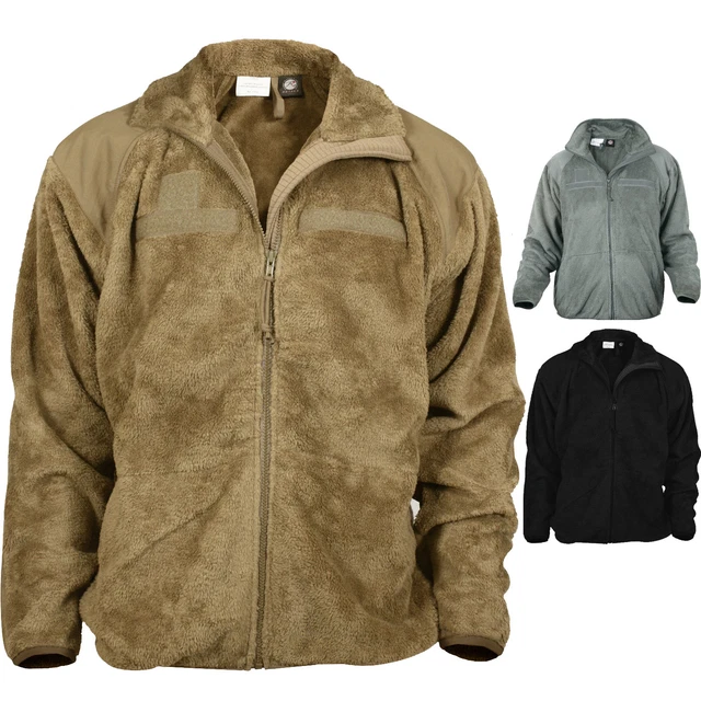 Rothco Soft Polar Fleece Sweatshirt ECWCS Tactical Gen III Level 3 Field Jacket
