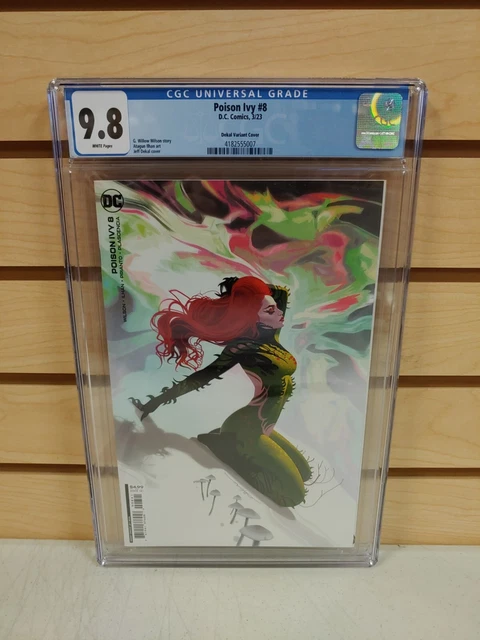 Poison Ivy #8 CGC 9.8 Jeff Dekal Variant Cover DC Comics 2023