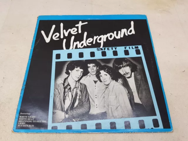 The Velvet Underground - Safety Film Lp Vinyl Record 12" Inch 1974 Polydor