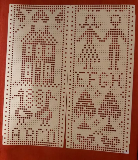 Hand Punched Punchcard Suit Brother Knitmaster