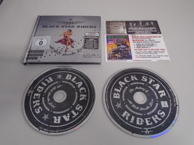 Black Star Riders All Hell Breaks Loose Deluxe Edition 2 Disc Cd + Dvd Album Set