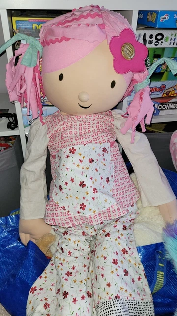 LARGE EMILY BUTTON Rag Doll and Mousey Mouse (approx 4ft) £20.00 ...