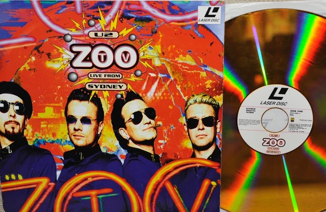 U2*Zoo TV Live from Sydney1994*Laserdisc PAL STEREO *POLYGRAM  Videos