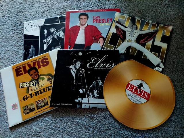 Vintage ELVIS PRESLEY Calendar Lot Of 6 - 2004 2005 2006 2007 2008