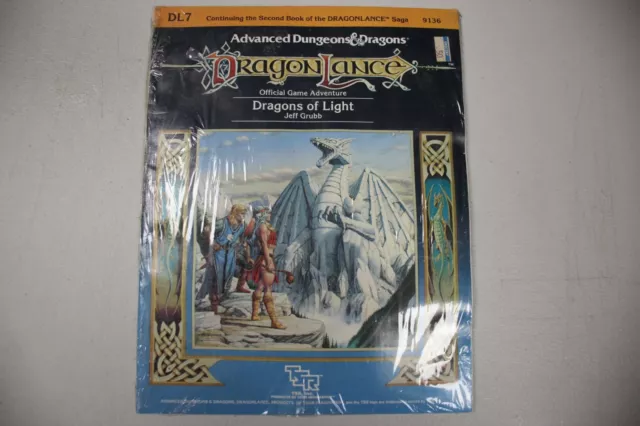 TSR AD&D Dragonlance DL7 Dragons of Light Brand New!