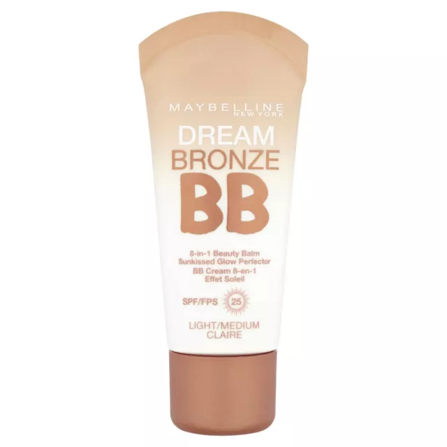 Maybelline Dream Bronze BB Beauty Balm Sunkissed Glow Bronzer Light  / Medium
