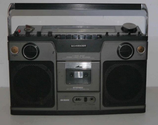 Radio Cassette Vintage SCHNEIDER - CD - Musique