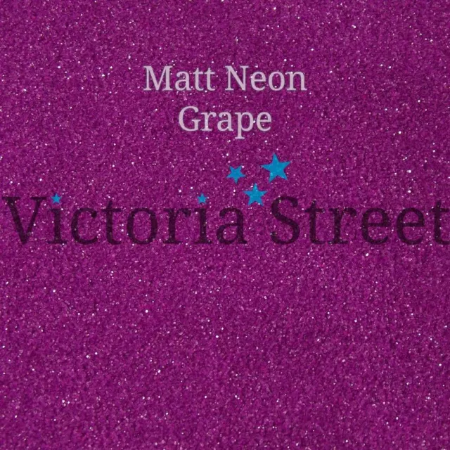 Victoria Street Glitter - Neon Matte Purple - Fine 0.008" / 0.2mm (Fuchsia)