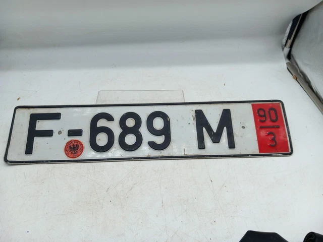 Autonummer Nummernschild Kennzeichen VIRGINIA USA 1986 (Neu (gemäss