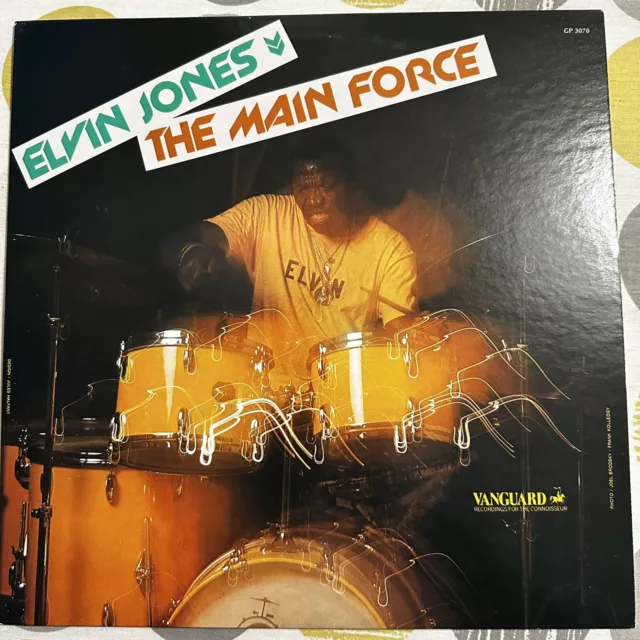 Elvin Jones – The Main Force ORIGINAL Japanese PRESS 1976 PROMO RARE PROMO COPY