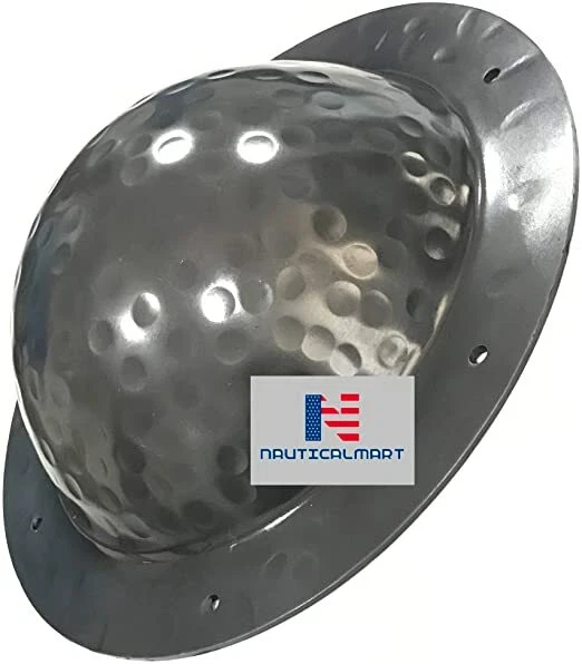 Hammered Hand Forged Iron Medieval Shield Umbo Fully Functional 14g