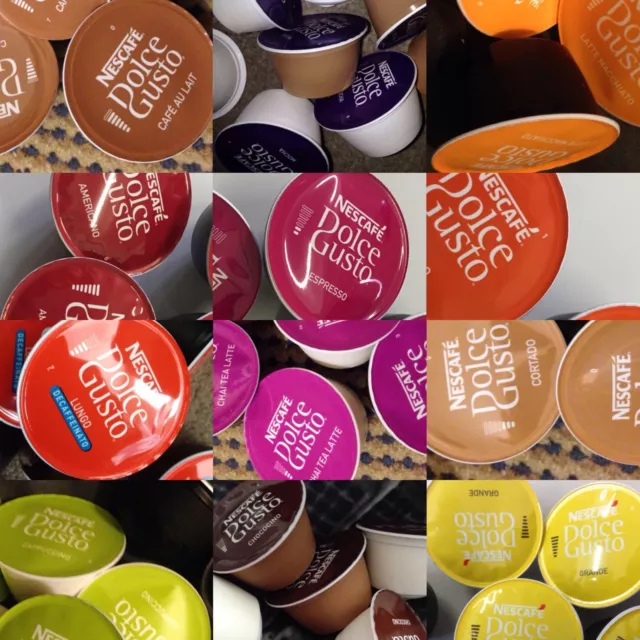 Nescafe Dolce Gusto Pods CREATE Your Own 50 Mix (Milk & Coffee Pods -28 Blends)