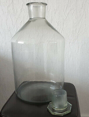 Apothekerflasche, 10 L, Steilbrustflasche mit Normschliffstopfen NS 55 2