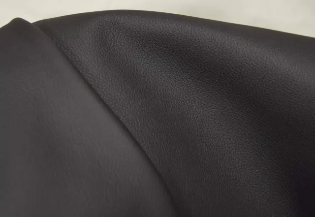 Rindsleder Nappa Autoleder schwarz 1,0-1,2 mm Lederstücke Leder #A27