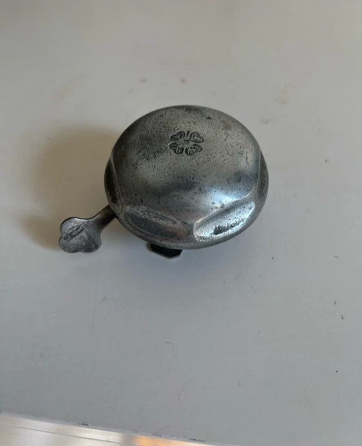 Sonnette Vélo Ancienne Le Coq - Tout Métal, 5 Cm, Fonctionnelle