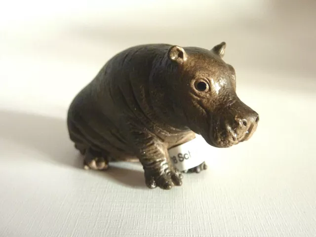 Schleich 14682 Flusspferdkalb Junges Nilpferd Hippopotamus Calf Neu New + Ovp