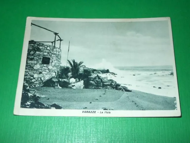 Cartolina Varazze - La Mola 1955 ca.