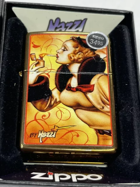 Zippo 2012 Mazzi Windy Varga Girl Lighter Sealed In Box R969
