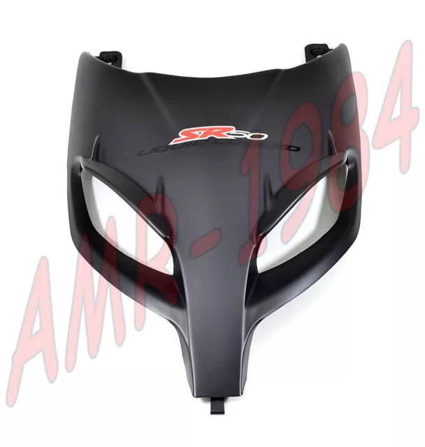 Cofano Scudo Anteriore Aprilia Sr 50 Ditech 2003 Verniciato Nero Opaco Ap8258678