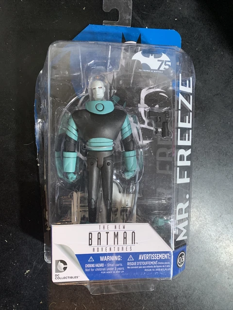 The New Batman Adventures Mr. Freeze Figure DC Collectibles in damaged box