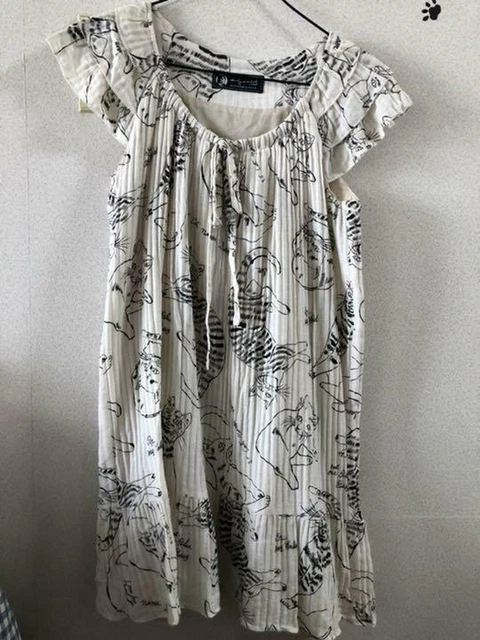 Hysteric Glamour Andy Warhol Cat Dress Free Size Knee length dress Hysteric Glamour Andy Warhol Cat Dress Free Size Knee length dress