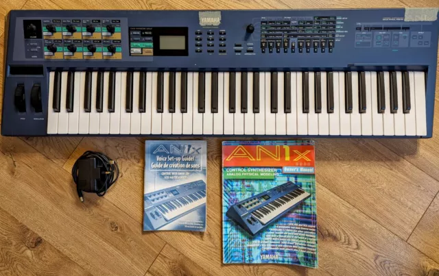 Yamaha AN1x Synthesiser - Manuals & PSU - Works Perfectly - New Internal Battery
