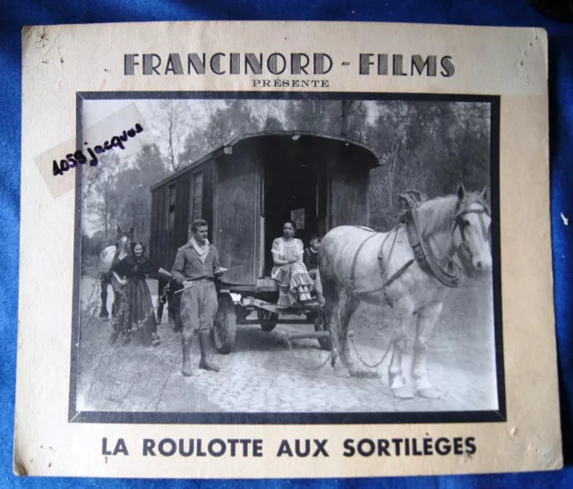 photo exploitation FRANCINORD FILMS LA ROULOTTE AUX SORTILEGES 1951+ Courrier