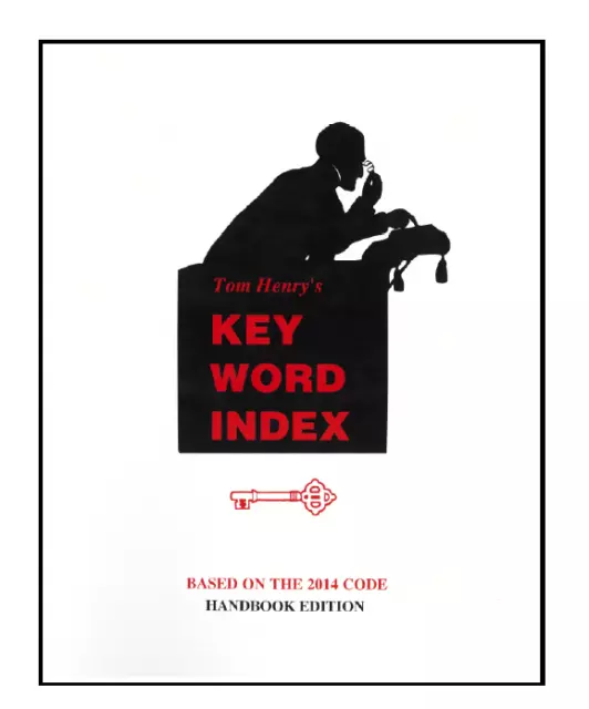 2014 NEC Key Word Index by Tom Henry (Handbook NEC Edition)