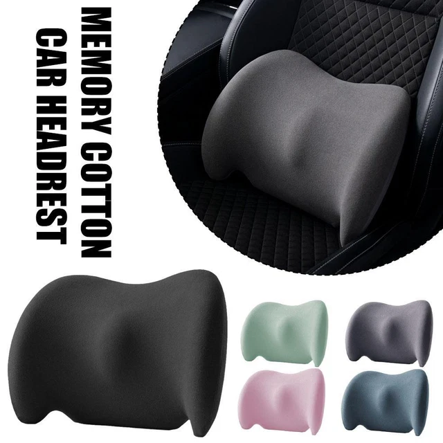 Car Seat Head Neck Rest Memory Pillow Cushion Pad HeadRest HOT BackSupport O5J2