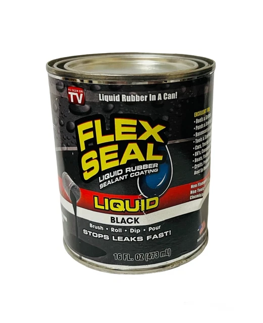 FLEX SEAL LIQUID Rubber Sealant Coating In a Can Stops Leaks Fast In