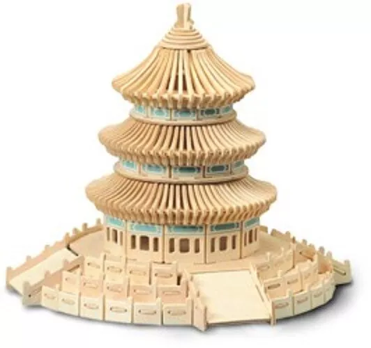 TEMPLE OF HEAVEN 3D Woodcraft Construction Model Kit