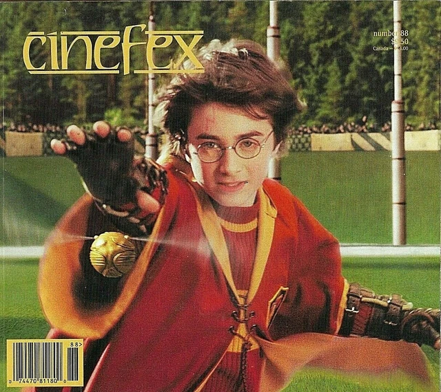 CINEFEX 88 MAGAZINE/2002/HARRY Potter Special Effects/Monsters Inc