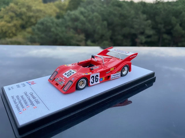 Modellino Auto Scala 1:43 Trofeu CHEVRON B36 LE MANS 1977 Racing Modellismo Statico