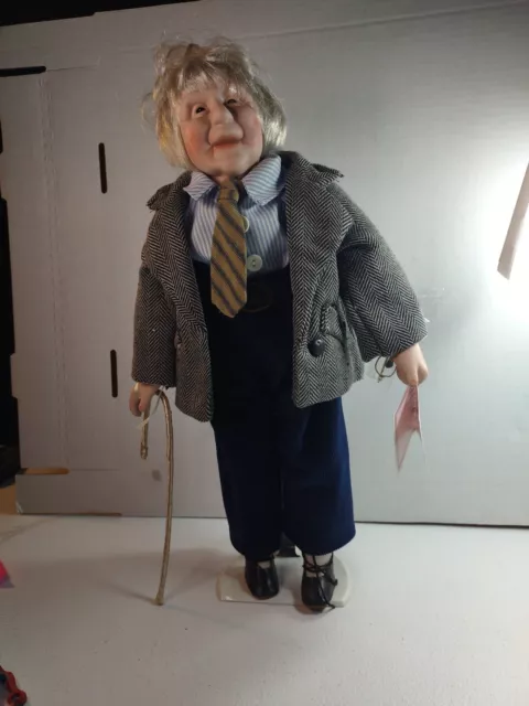 vintage kinnex doll grandpa w/ certified sig- Kaatty 7 limited edition ¿