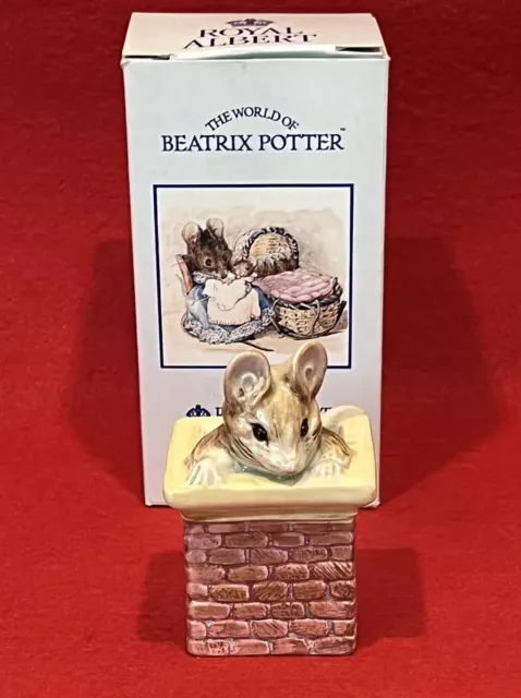 Beatrix Potter Figure Royal Albert Tom Thumb - Mouse Beswick Mint Boxed Present