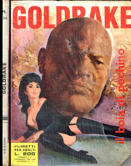 Goldrake L'agente Playboy N.106 - Erregi 1971