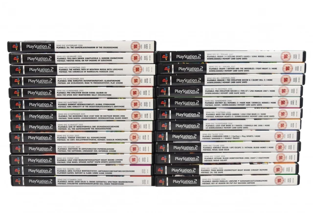 25x PlayStation 2 PS2 Official Magazine Demo Discs - Small Job Lot