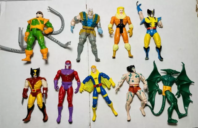 Marvel ToyBiz Figures X Men Wolverine Lot
