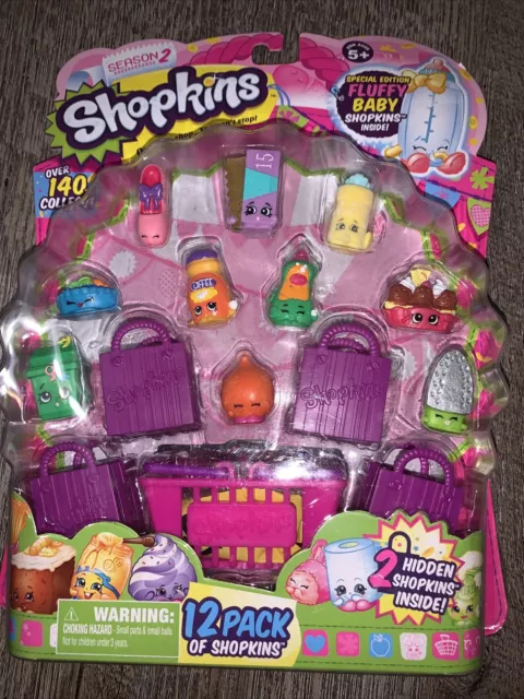 Shopkins Season 2 (12 Pack ) Special Edition Fluffy Baby - Assorted Random  - NEW