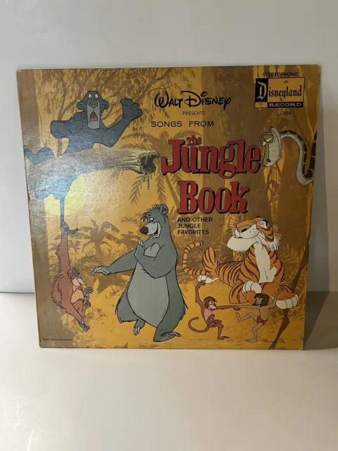 Walt Disney - Songs from the Jungle Book - 1967 Record