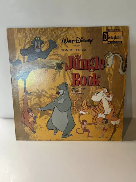 Walt Disney - Songs from the Jungle Book - 1967 Record Walt Disney - Songs from the Jungle Book - 1967 Record
