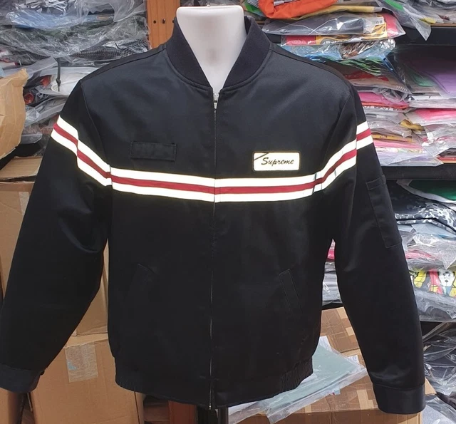 SUPREME REFLECTIVE STRIPE Work Jacket XL EUR 219,00 - PicClick DE