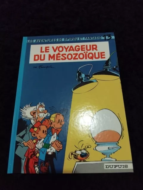 Spirou Et Fantasio T13 Etat Tbe Le Voyageur Du Mesozoique Reedition 1977
