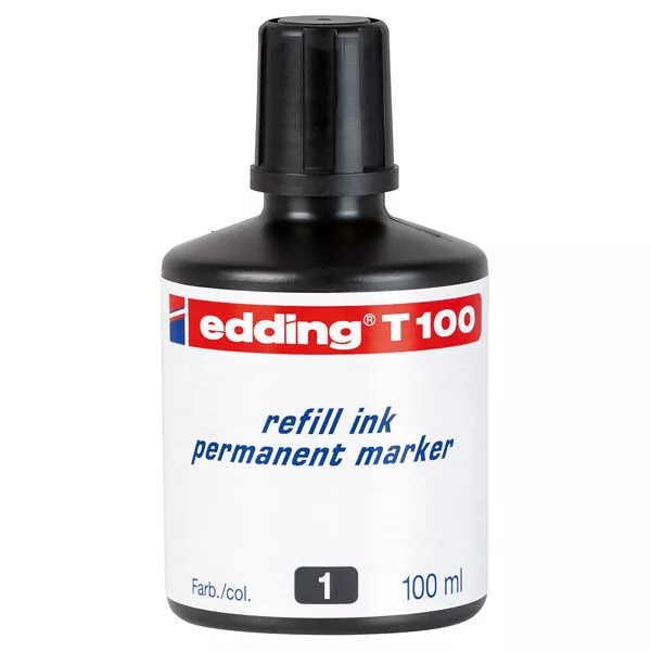 Permanentmarker Nachfülltinte 4-T100 edding 100 ml in verschiedenen Farben