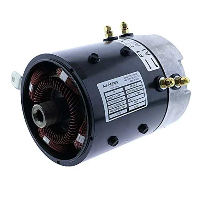 SepEx Motor 48V 3.7KW 102775101 For Electric Vehicle XP-2067-S ZQS48-3.7-T-GN
