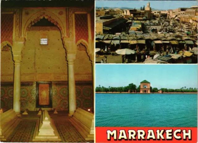 CPM MOROCCO Marrakech-La Ménara. Saadian Tombs (342953)