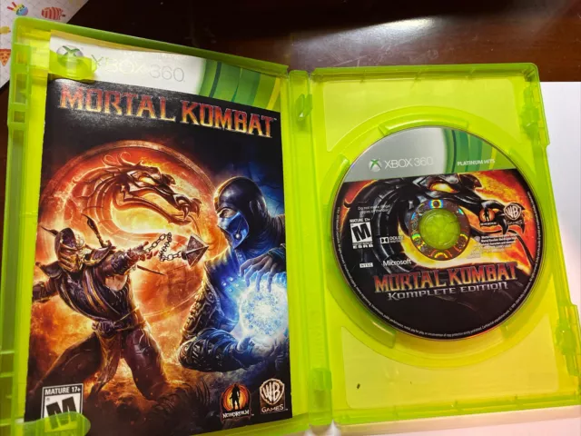 Mortal Kombat Komplete Edition (Xbox 360) - Pre-Owned 