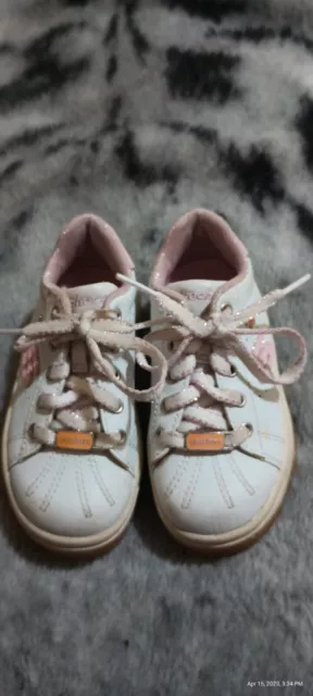 SKECHERS Vtg Sneakers Children's Sz.9  White Jammers Platform Chunky Y2K