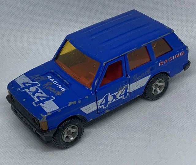 Majorette range rover bleu échelle 1/36 - Majorette