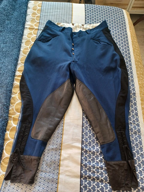 Culotte D'équitation Femme Goode Cavalier - Taille 32L - Couleur Tan/Kaki - Occasion Bon état